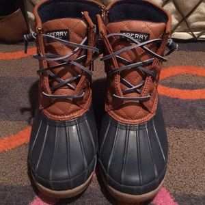 Sperry waterproof rubber boots - NEVER WORN
